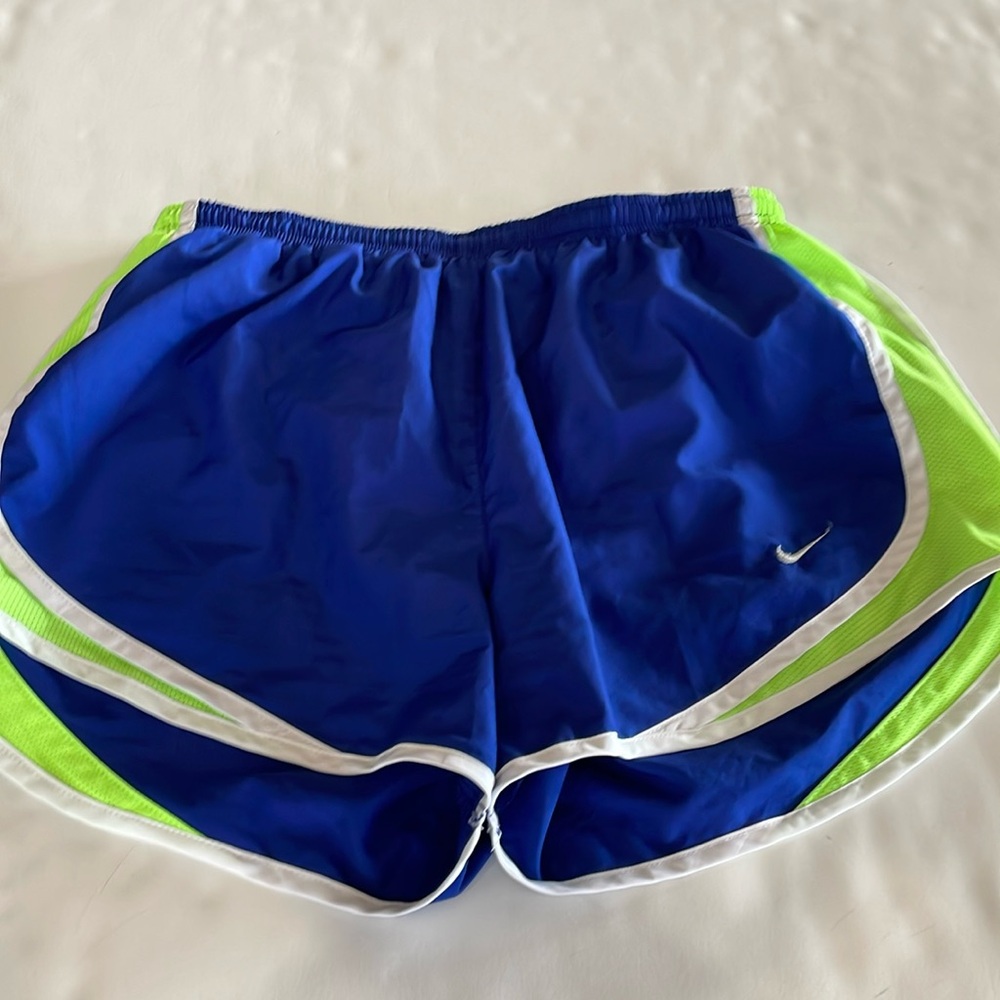 Nike woman’s dri-fit running shorts size medium.